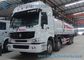Howo 8x4 Sinotruk Fuel Chemical Tanker Truck , 310HP Carbon Steel Tanker Truck